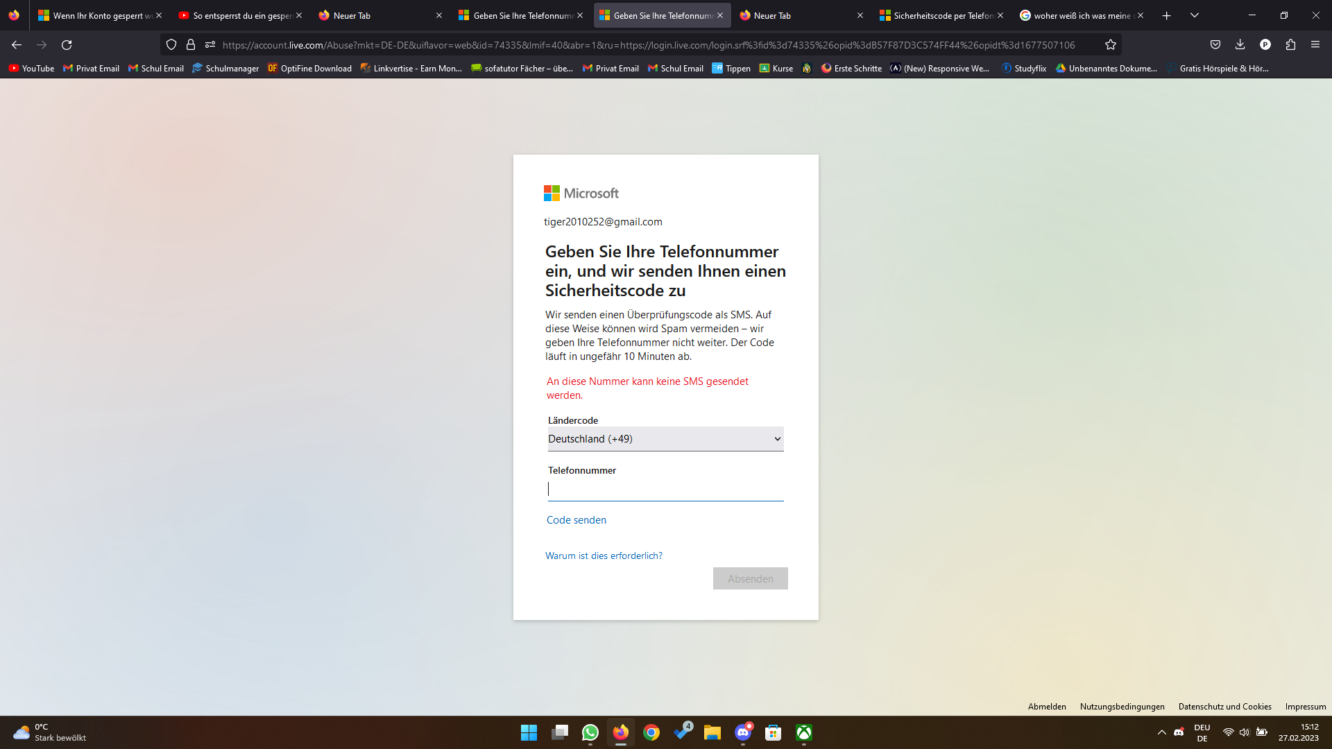 MICROSOFT KONTO GESPERRT HILFE? (gesperrtes Konto)