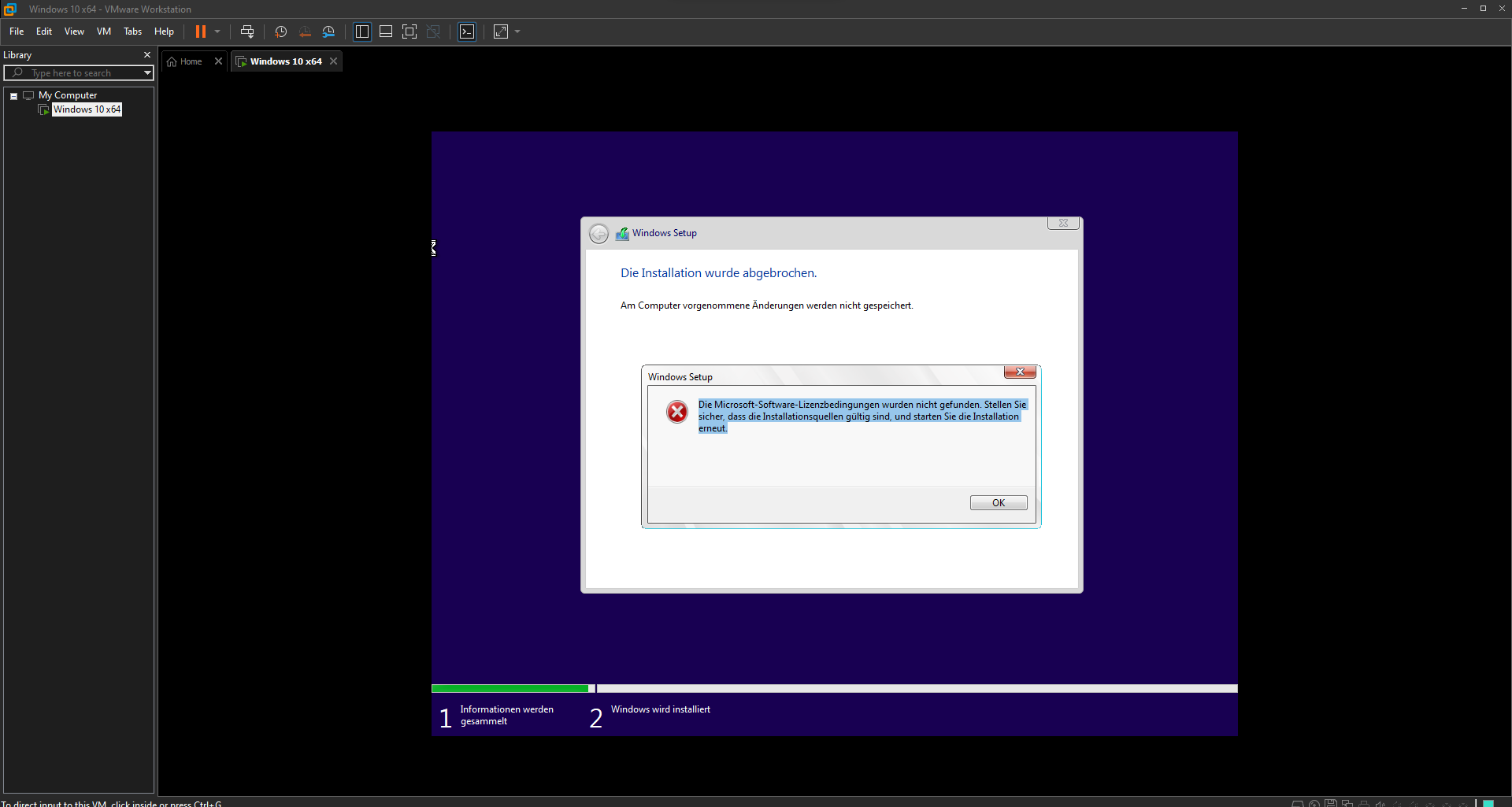 Die Microsoft Software Lizenzbedingungen Wurden Nicht Gefunden