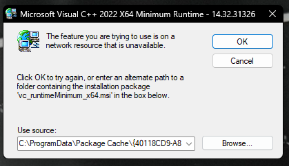 Microsoft Visual C++ 2022 X64 Minimum Runtime? (Windows, Informatik ...