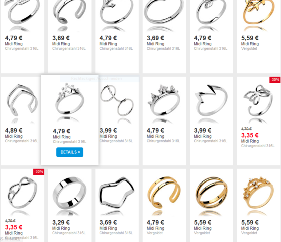 Hier einpaar von denen - (Piercing, Ring, crazy-factory)