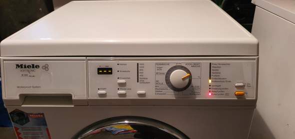 Miele Waschmaschine Fehler wie soll ich machen?