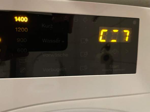 Miele Waschmaschine startet Programm nicht?