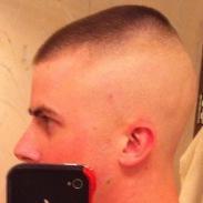 Military Cuts Haare Frisur Glatze