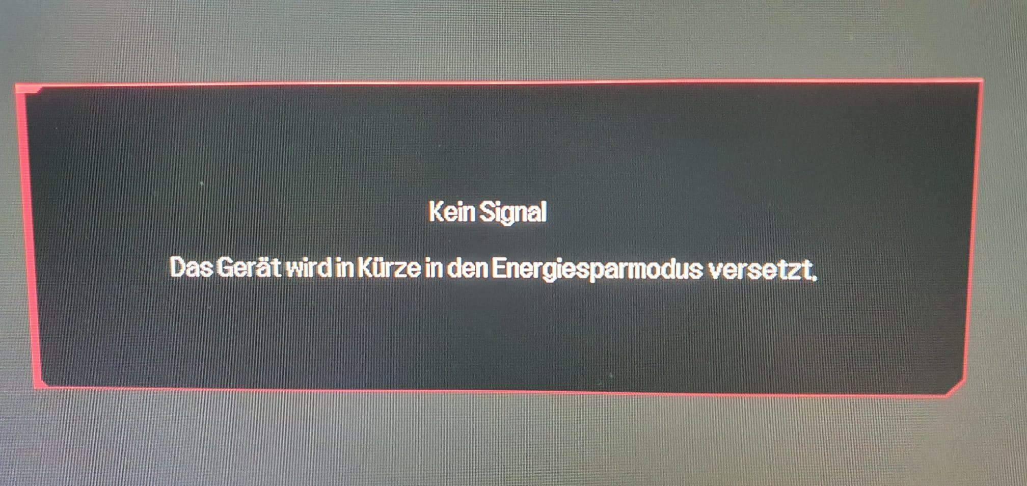 Bildschirm Kein Signal Pc Läuft Weiter Mindfactory pc geht an aber Monitor erkennt kein bild? (Computer