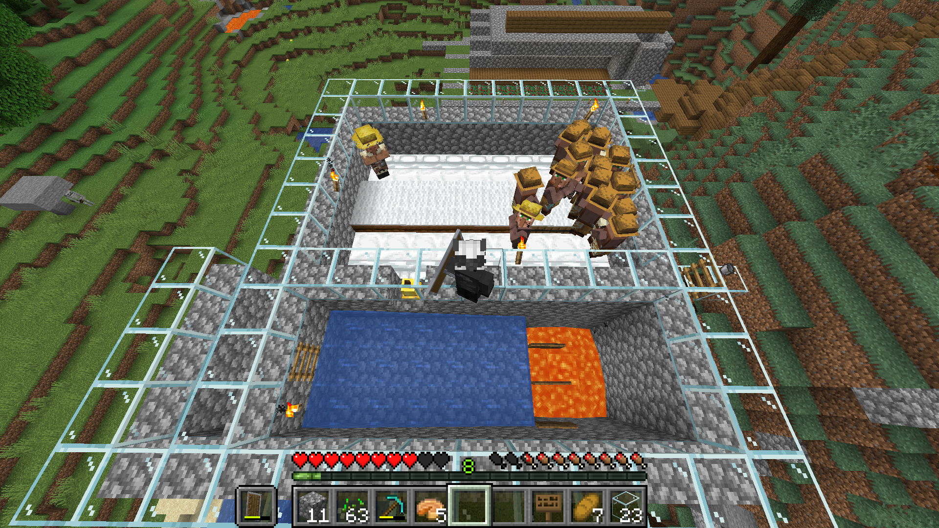 Wie Baut Man Eine Eisenfarm In Minecraft