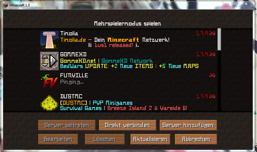 cool minecraft server names