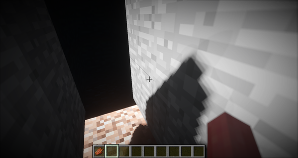 Minecraft 1.8 "SEUS Shader" zu helle Abbautexturen und 