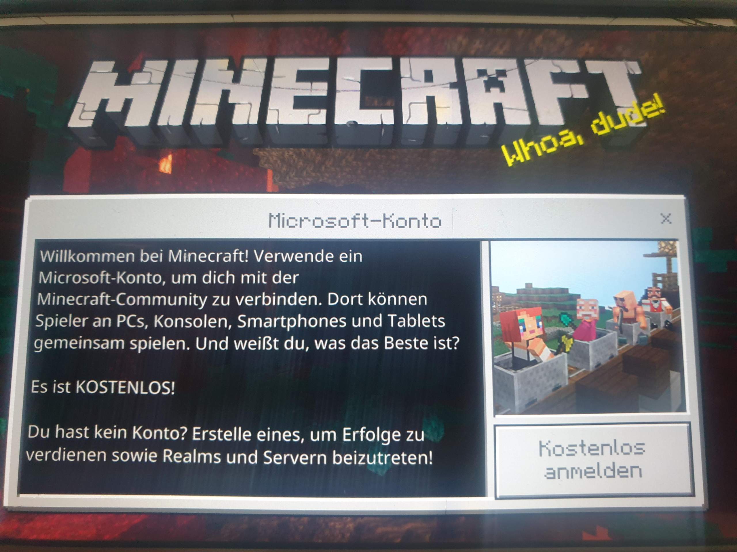Minecraft Handy Minecraft auf dem Handy? (Computer, Spiele und Gaming, Spiele)