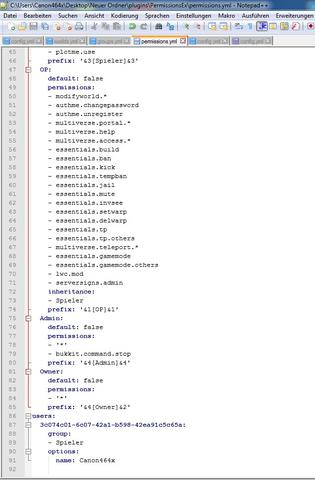 Minecraft permissions Minecraft permissions