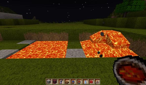 Lava MIT Patcher = keine Honeyball - (Minecraft, Wasser, Texture-Pack)