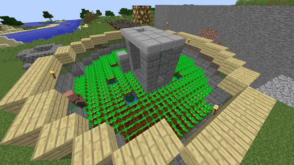 Farm - (Minecraft, Videospiele, farm)