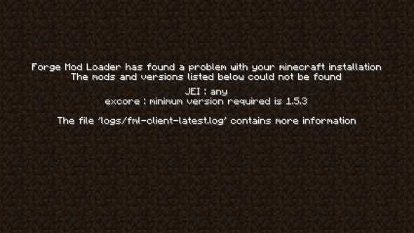 Die Fehlermeldung - (Minecraft, Mods, forge)