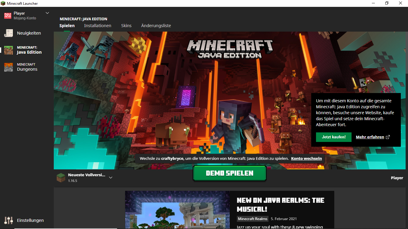 Minecraft Gekauft Kann Aber Nur Demo Spielen Computer Technik Spiele Und Gaming Minecraft Gekauft Kann Aber Nur Demo Spielen Computer Technik Spiele Und Gaming