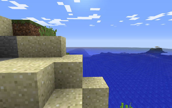 Im Wasser mega NERVIG - (Minecraft, Grafik)