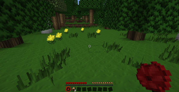 Mein Minecraft im nicht Vollbild - (Minecraft, gui)