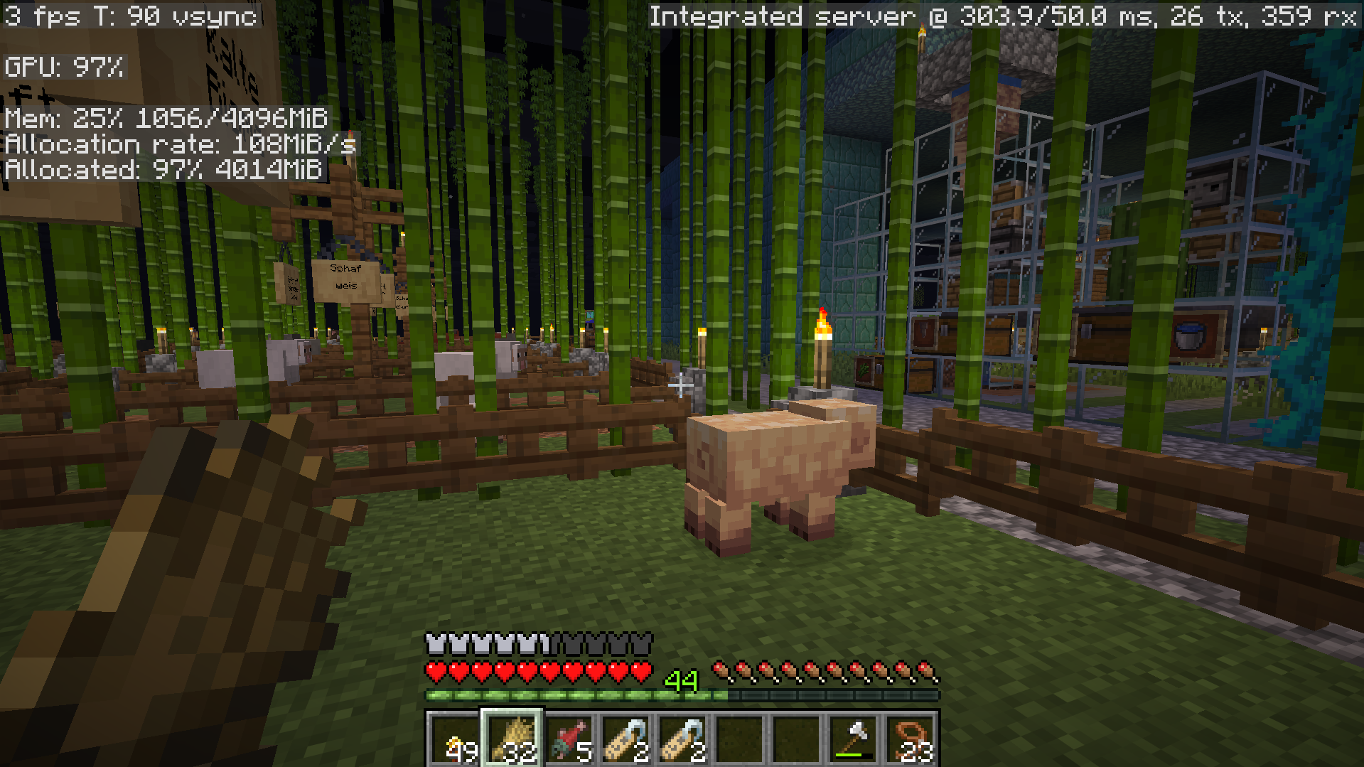Minecraft Java nach Update kaum noch FPS - Was tun? (Computer, Technik, PC)