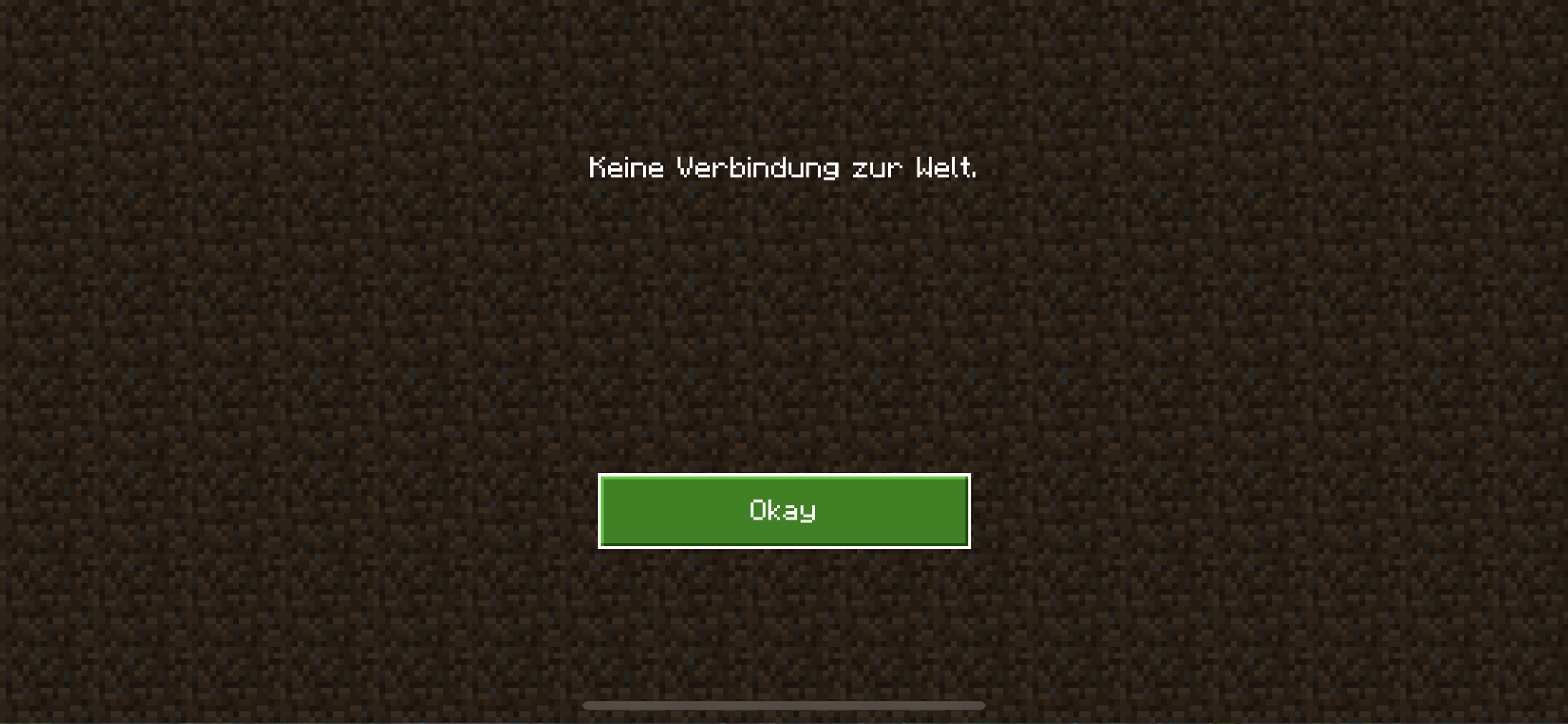 Minecraft Keine verbindung zur Welt? (Minecraft Server, Multiplayer)