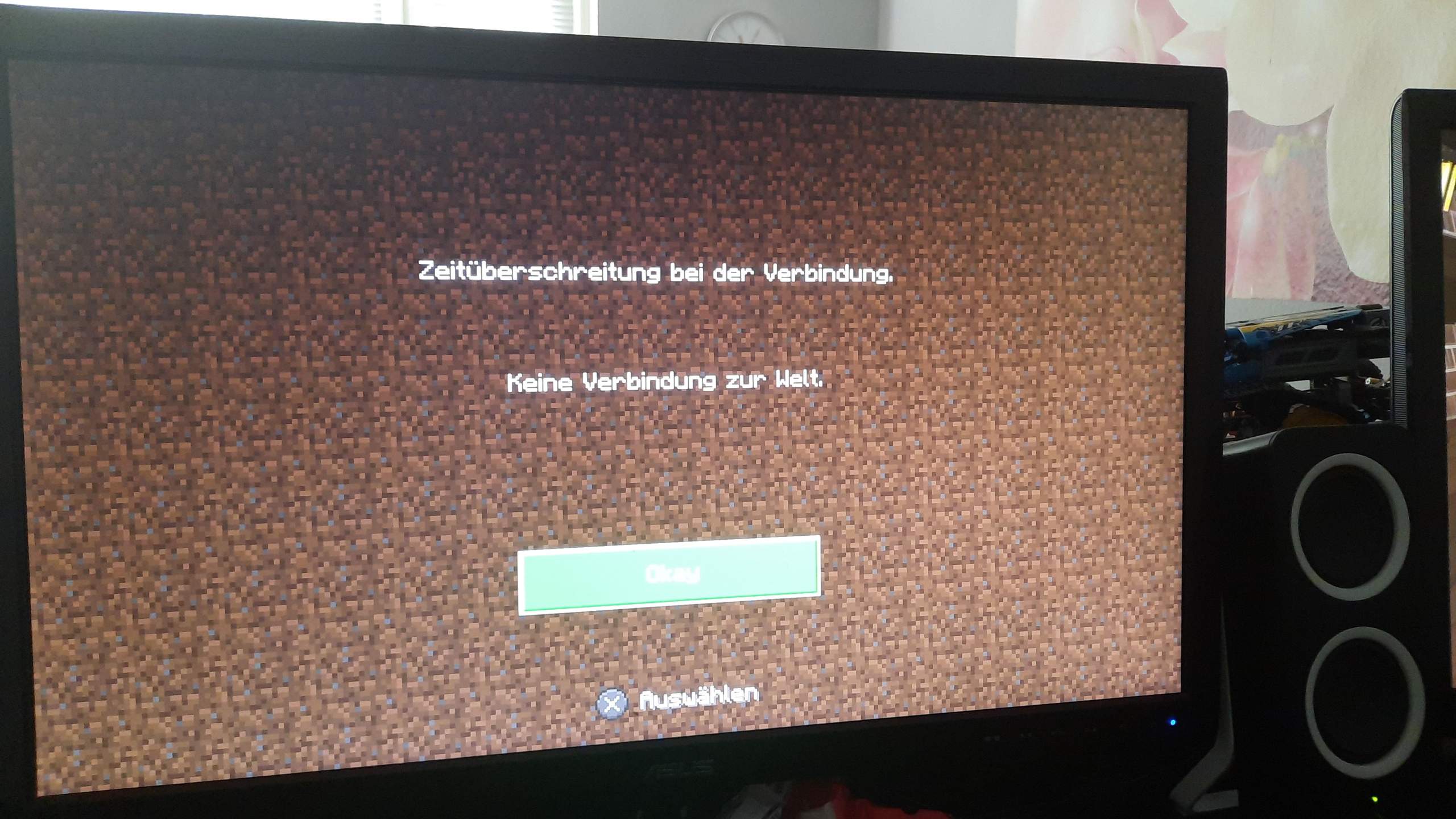 Minecraft keine Verbindung zur Welt PS4? (PlayStation 4)