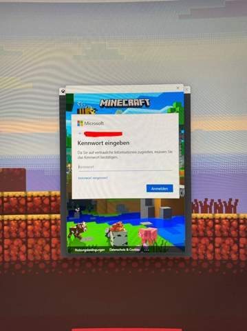 Minecraft Launcher zeigt email an auf die ich keinen zugriff habe. wie ...