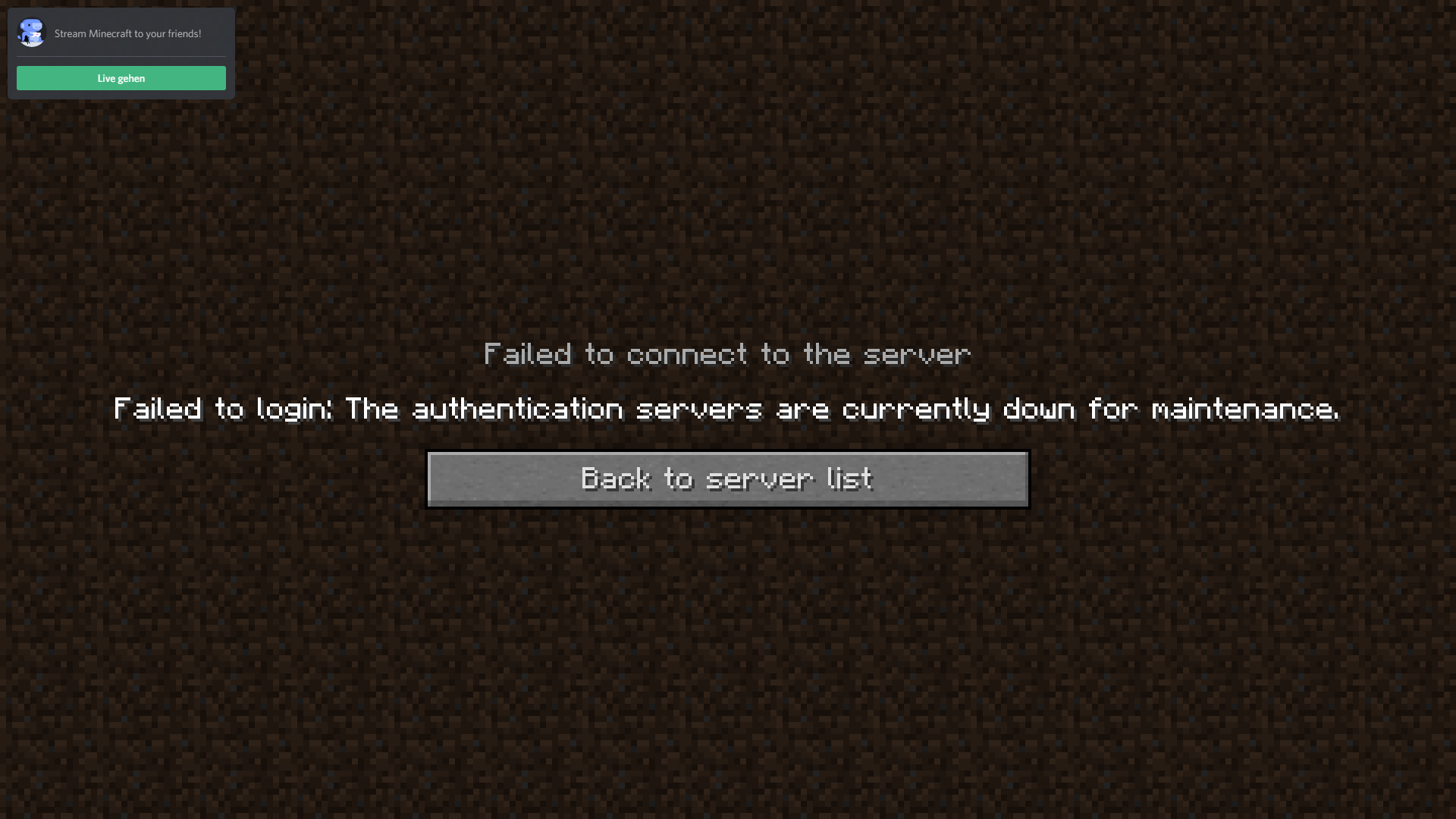 Minecraft Multiplayer Geht Nicht Computer Spiele Und Gaming Microsoft