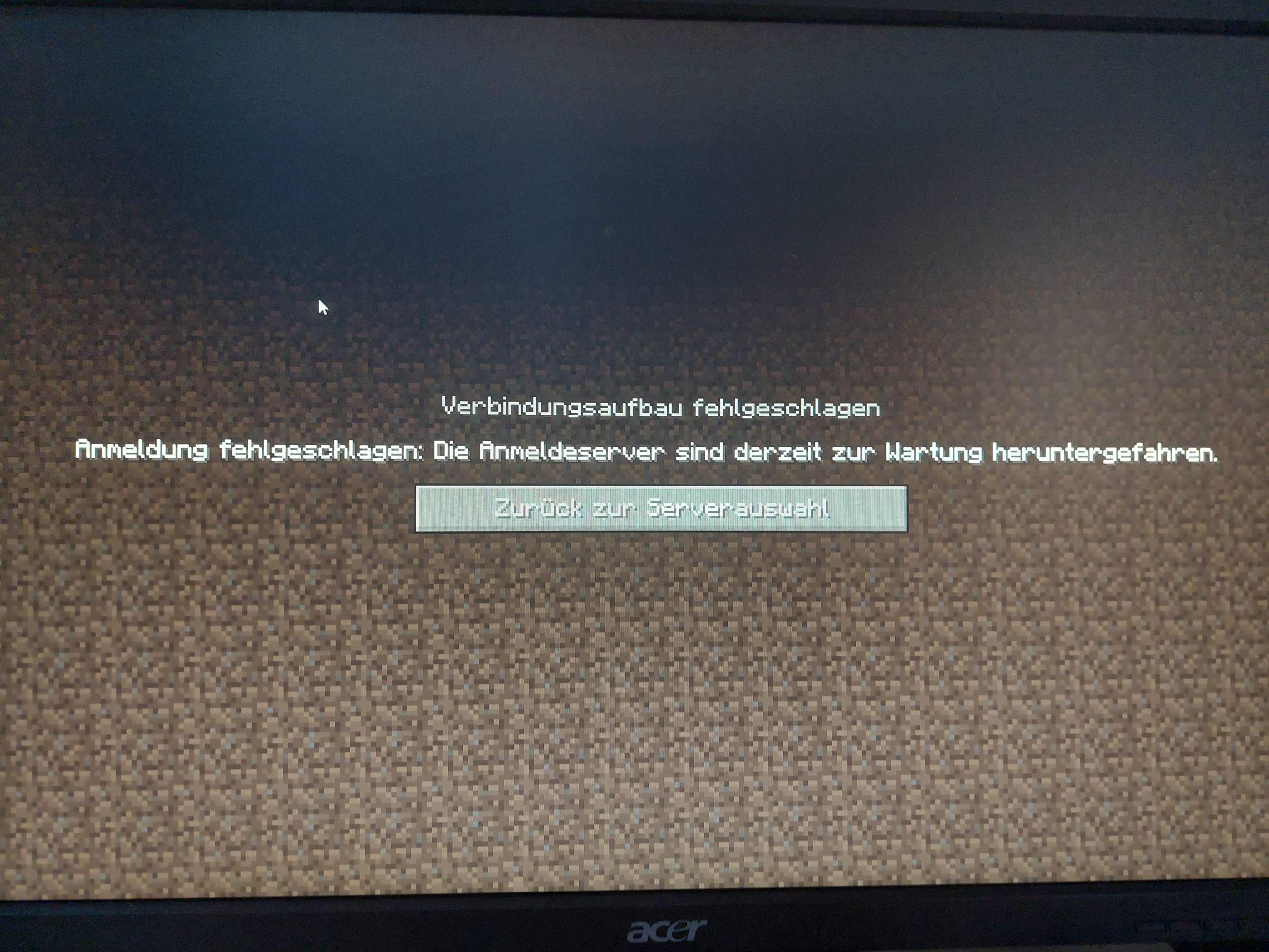 Die Anmeldeserver Sind Derzeit Zur Wartung Heruntergefahren www.gutefrage.net