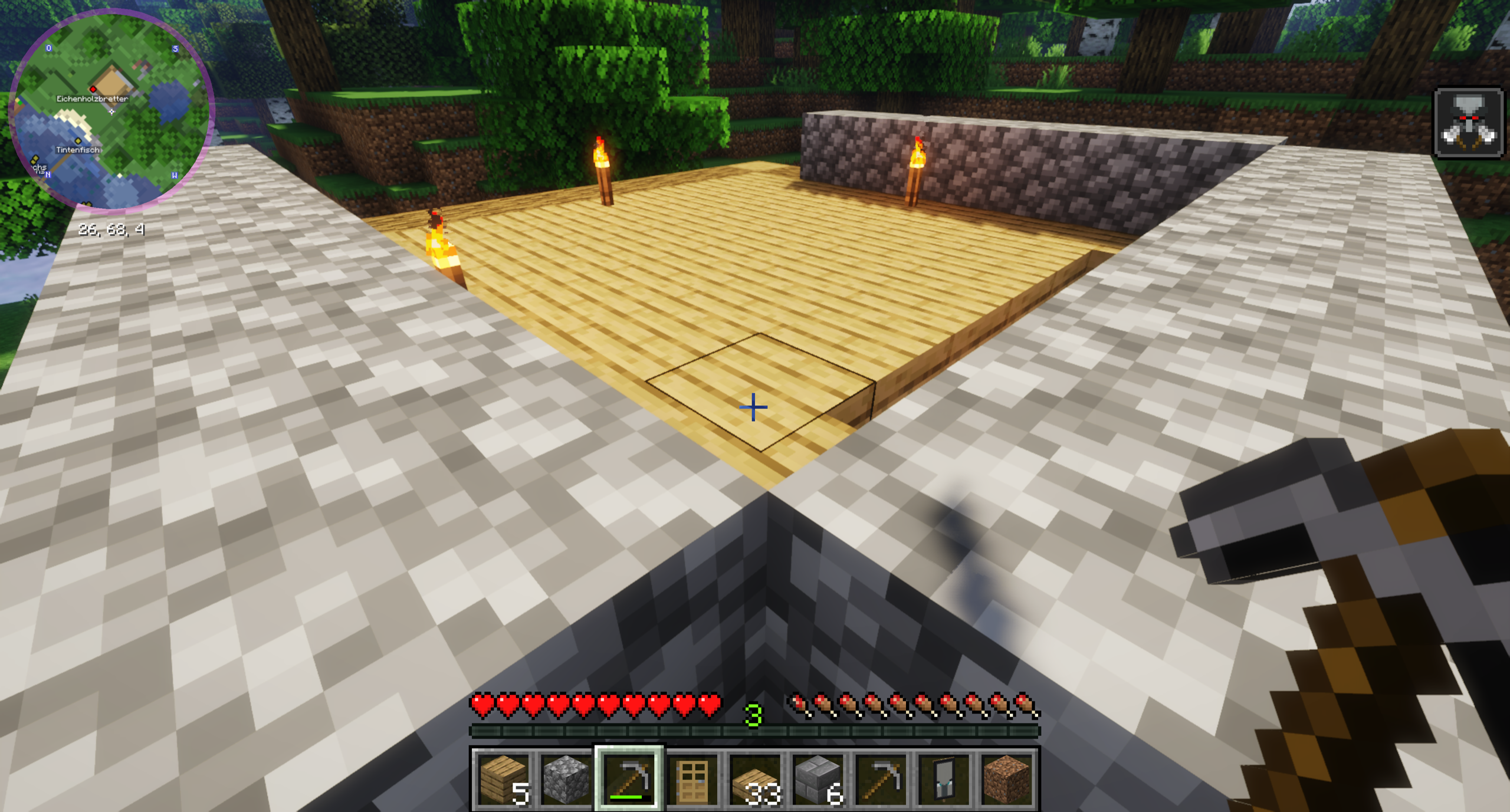 minecraft pilliger spawn triggern? (Struktur)