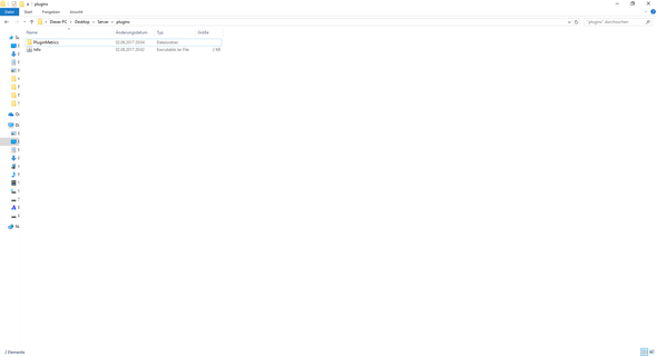 Server Plugin Ordner - (Computer, Technik, Minecraft)