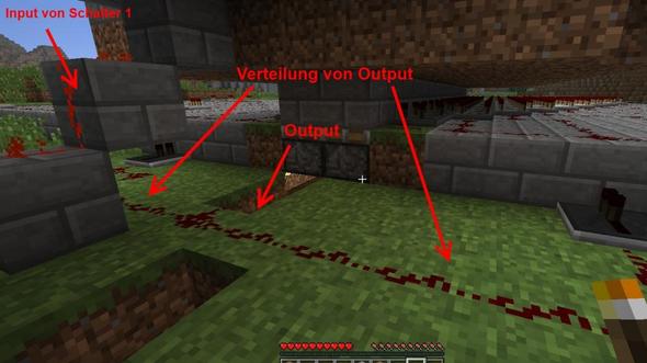 Wo der Output hingeht - (Games, Minecraft, redstone)