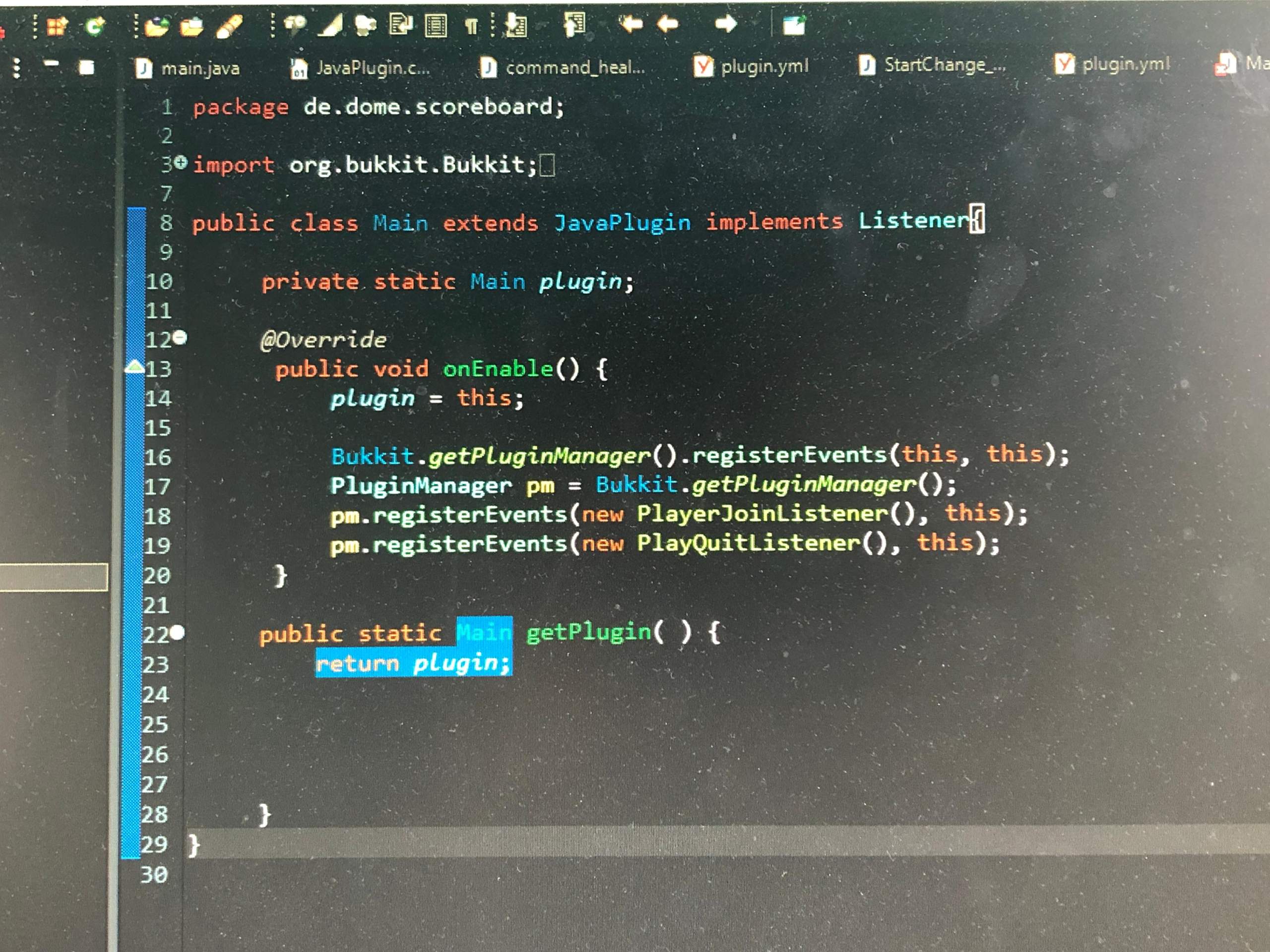 Minecraft scoreboard eclipse? (Minecraft Plugin, eclipse java)