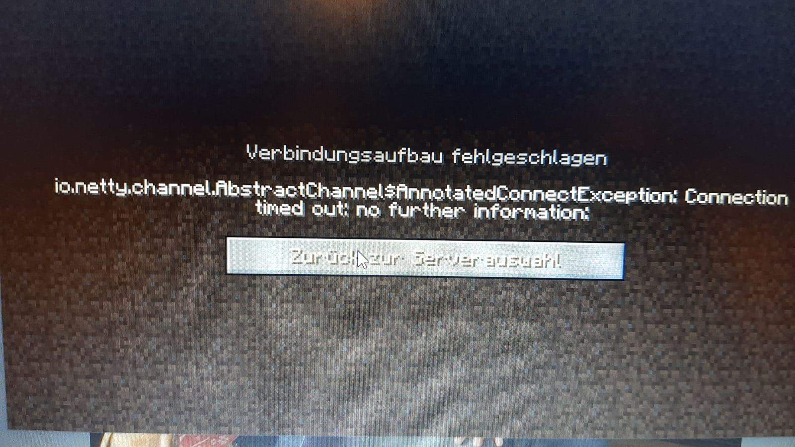 Joinen minecraft Server joinen fehler? (Computer, Spiele und Gaming)