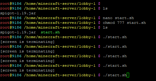 Minecraft-Server kann nicht installiert werden(Linux-Root)?