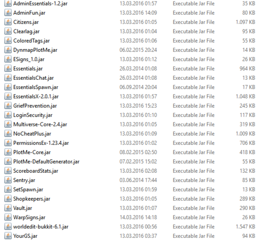 Plugins - (Minecraft, Server, permissions)