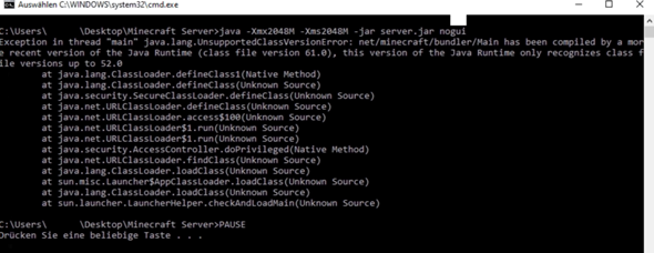 minecraft server problem mit java Images High Quality... Minecraft Server Problem mit Java? (PC, Minecraft Java Edition ...