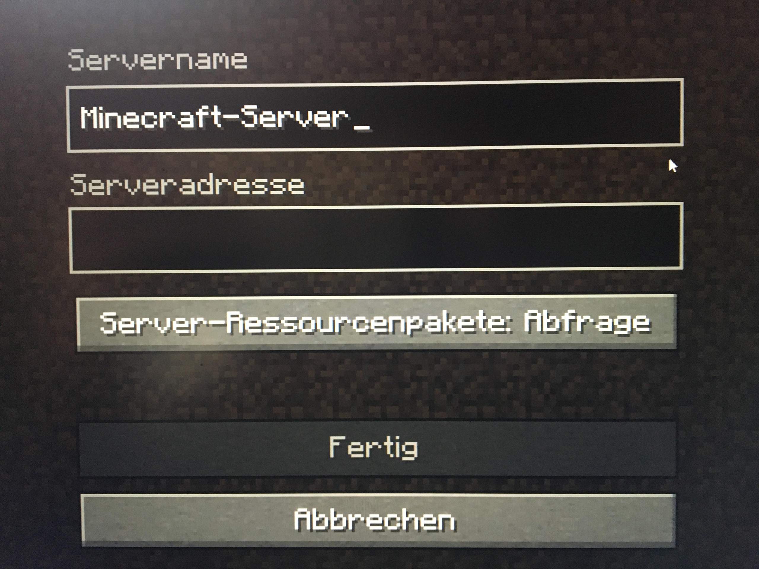 Minecraft server wie? Brauche Hilfe!?