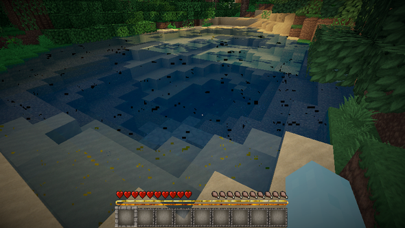 Shader bug - (Minecraft, Wasser, shader)