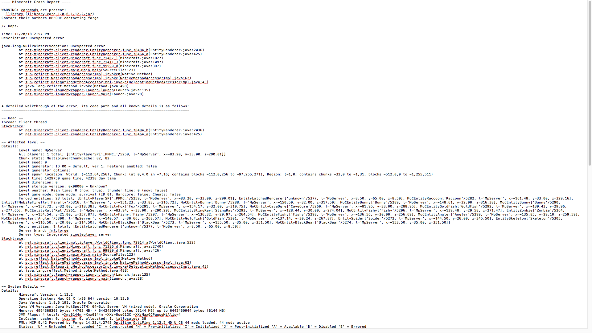 Minecraft Sturzt Nach Dem Betreten Einer Welt Ab Computer Spiele Und Gaming Minecraft Sturzt Nach Dem Betreten Einer Welt Ab Computer Spiele Und Gaming