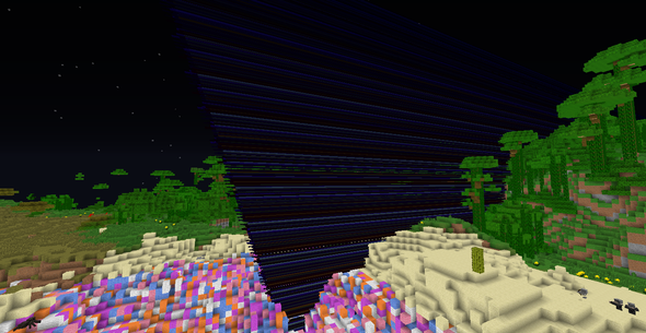 Bild 5 (Das mit der Wolle ist kein Bug ^-^) - (Minecraft, Bug, grafikfehler)