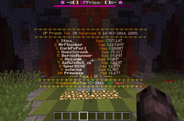 Minecraft Vault Leaderboard Erstellen Computer Technik Spiele Und Gaming Minecraft Vault Leaderboard Erstellen Computer Technik Spiele Und Gaming