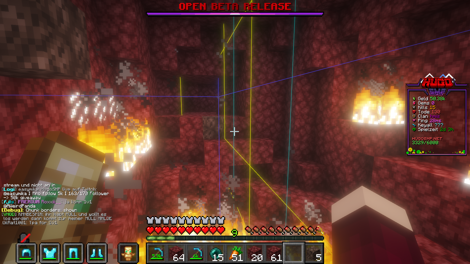 Minecraft wird milchig wenn shader + chunk boarders? (Minecraft Java ...