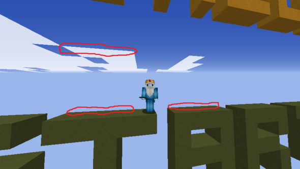 Hier der ZickZack-Fehler - (PC, Spiele, Minecraft)