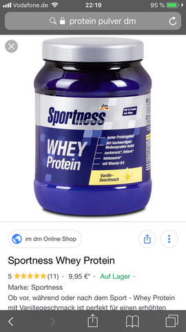 Mit 14 Protein shake?