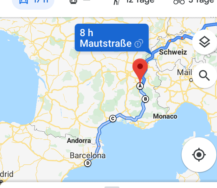 Mit Dem Auto Von Munchen Nach Sudspanien Portugal Zu Welcher Zeit