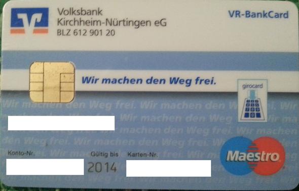 Sicherheitscode Cvv Wo Auf Der Bankkarte? : Mit Girocard Online