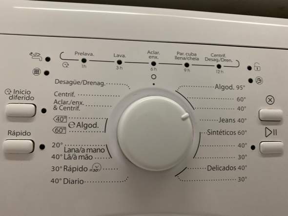 Welches Programm wähle ich bei dieser spanischen Waschmaschine, um normale Wäsche zu waschen?