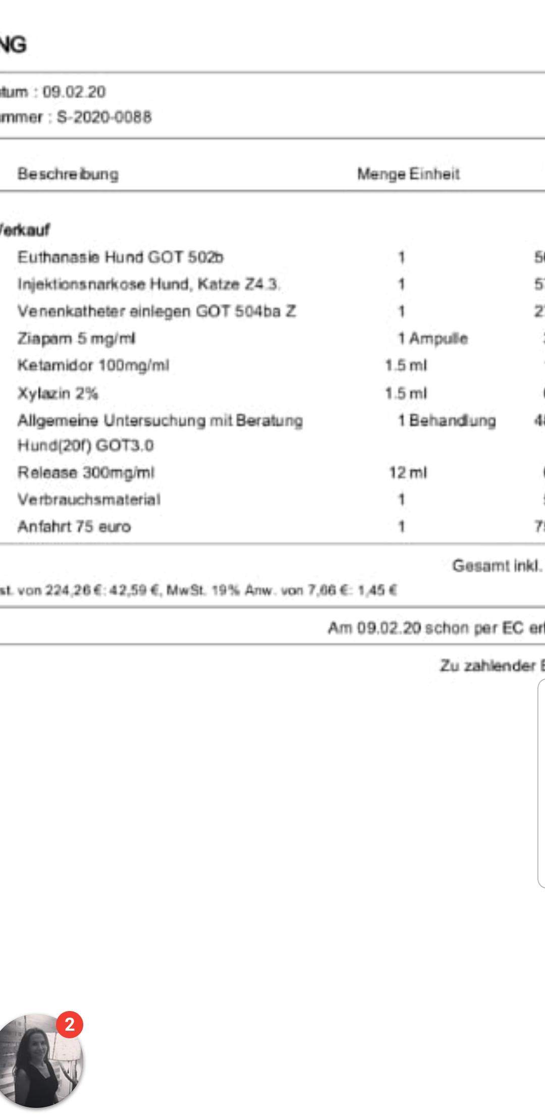 Mit welchem Mittel wurde mein Hund eingeschläfert? (Tiere, Tod, tot)