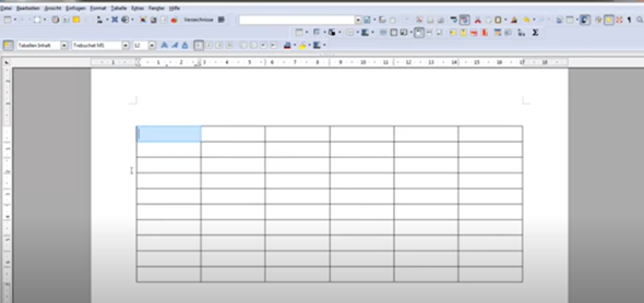 Programming Tabelle Mit welchem Programm kann ich eine Tabelle online im Writer erstellen ...