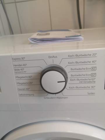  - (Waschmaschine, Waschprogramm)