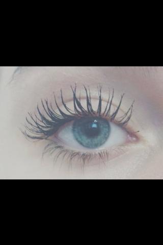 Hier das Bild zu den Wimpern :) - (Beauty, Wimpern, Mascara)