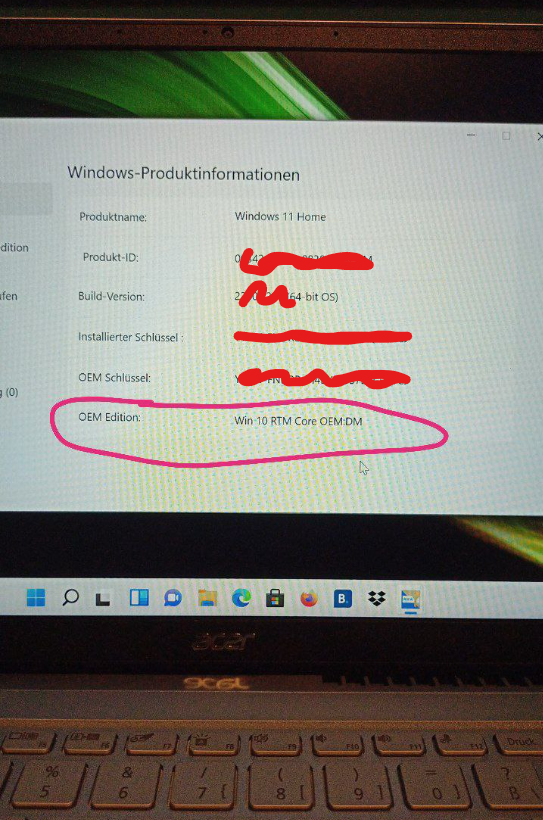 kann man von windows 11 auf 10 downgraden