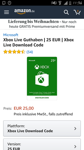 - (Geld, Xbox)